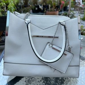 White Steve Madden purse